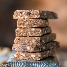 Homemade Apple Pie Larabars (Gluten Free, Paleo, Whole30 + Vegan)