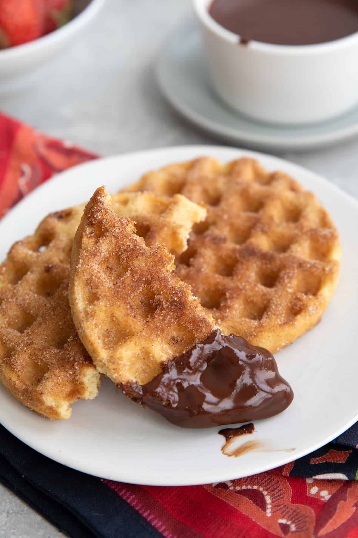 Keto Churro Waffles Recipe