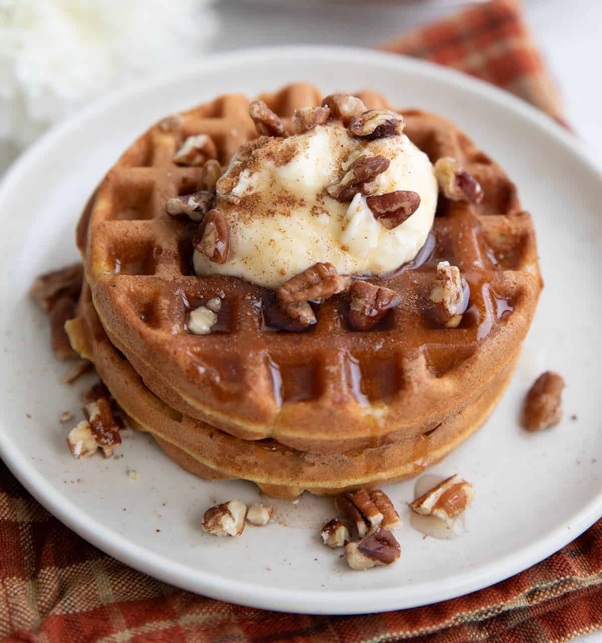 Keto Pumpkin Waffle Recipe