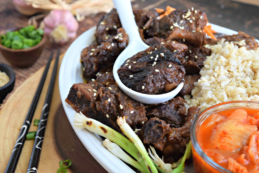 Korean Short Ribs for Slow Cooker | Gluten-free, Paleo