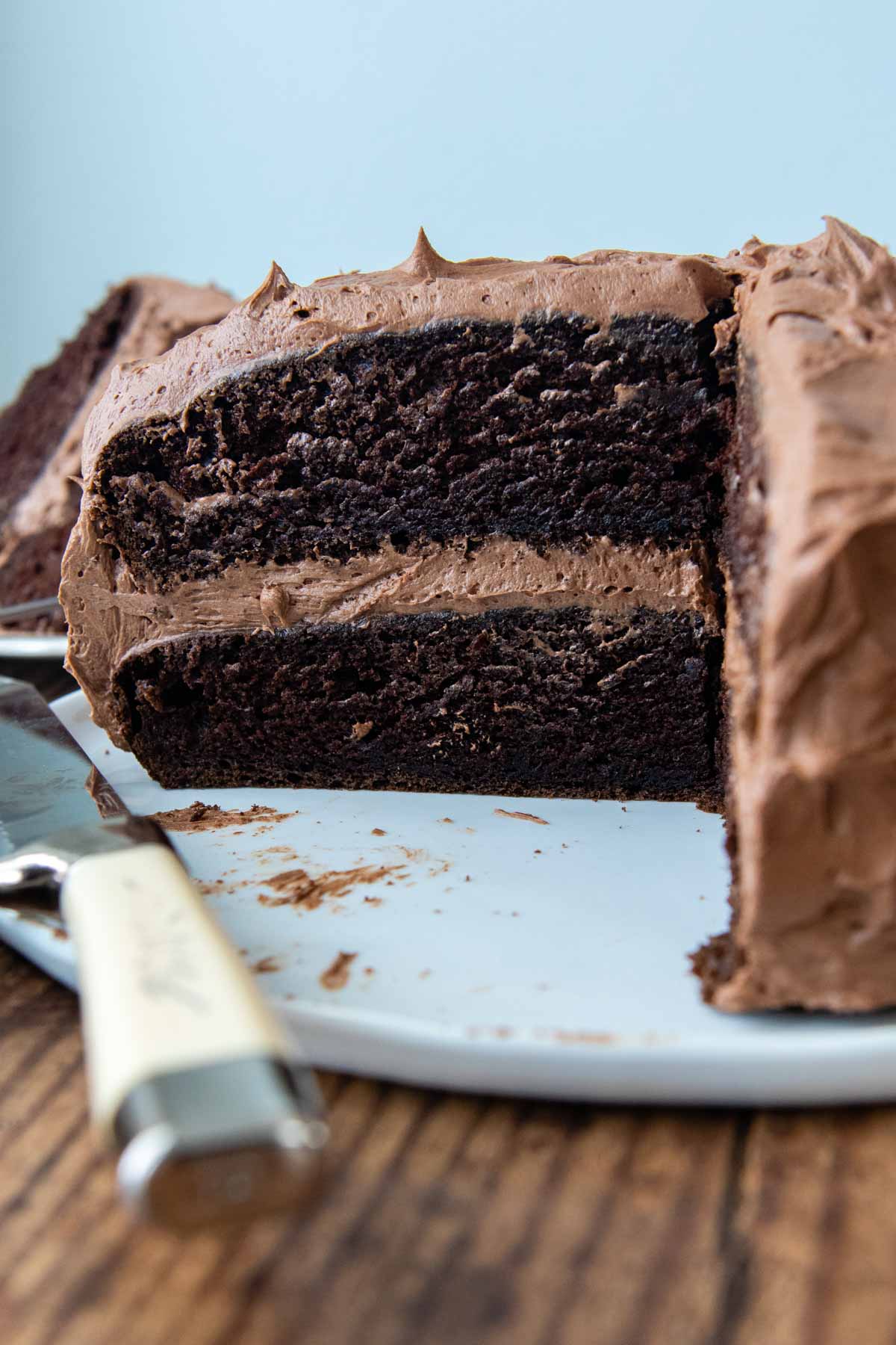Legit Moist & Easy Gluten-Free Chocolate Cake