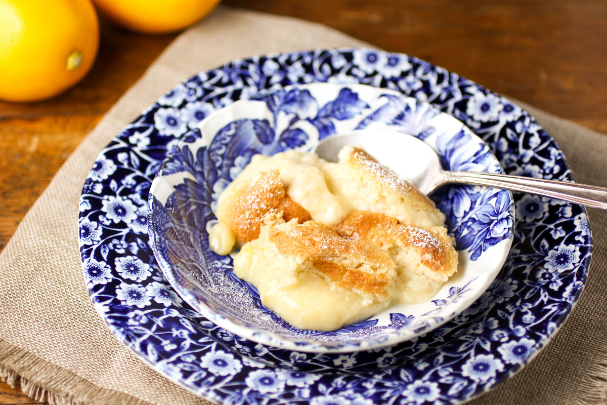 Magic Lemon Pudding - Gluten and Dairy Free Recipe