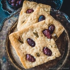 Olive Rosemary Focaccia