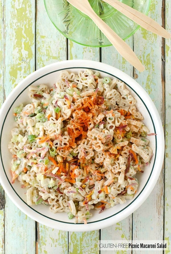 Picnic Macaroni Salad {gluten-free}