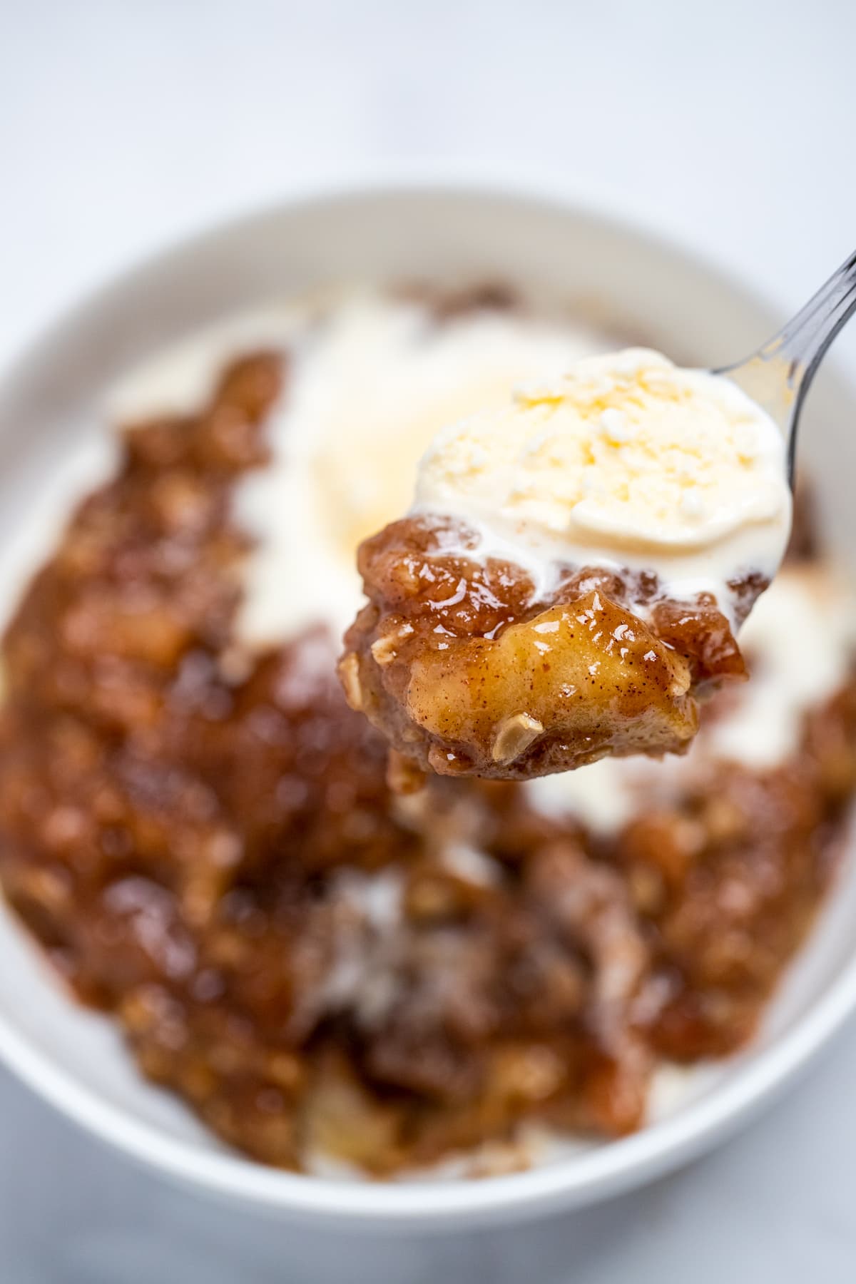 Slow Cooker Apple Crisp (Gluten Free)