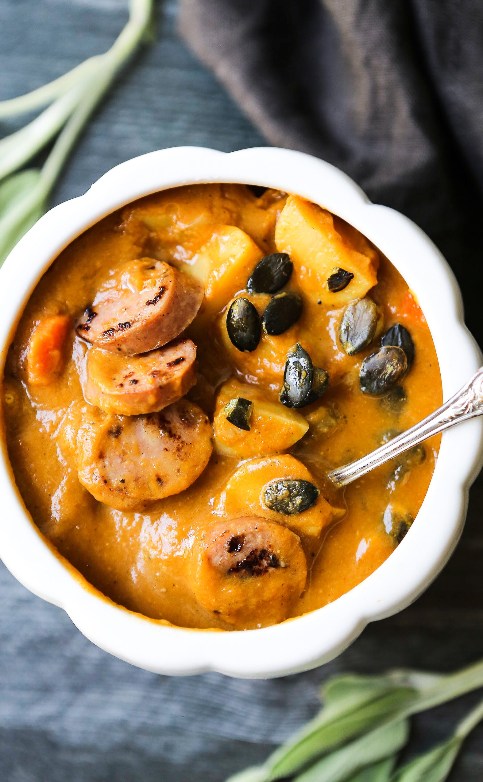 Slow-Cooker Pumpkin Chowder