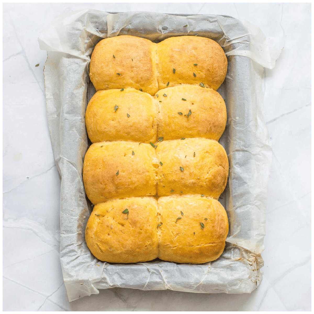 Sweet Potato Dinner Rolls (Gluten Free, Vegan)