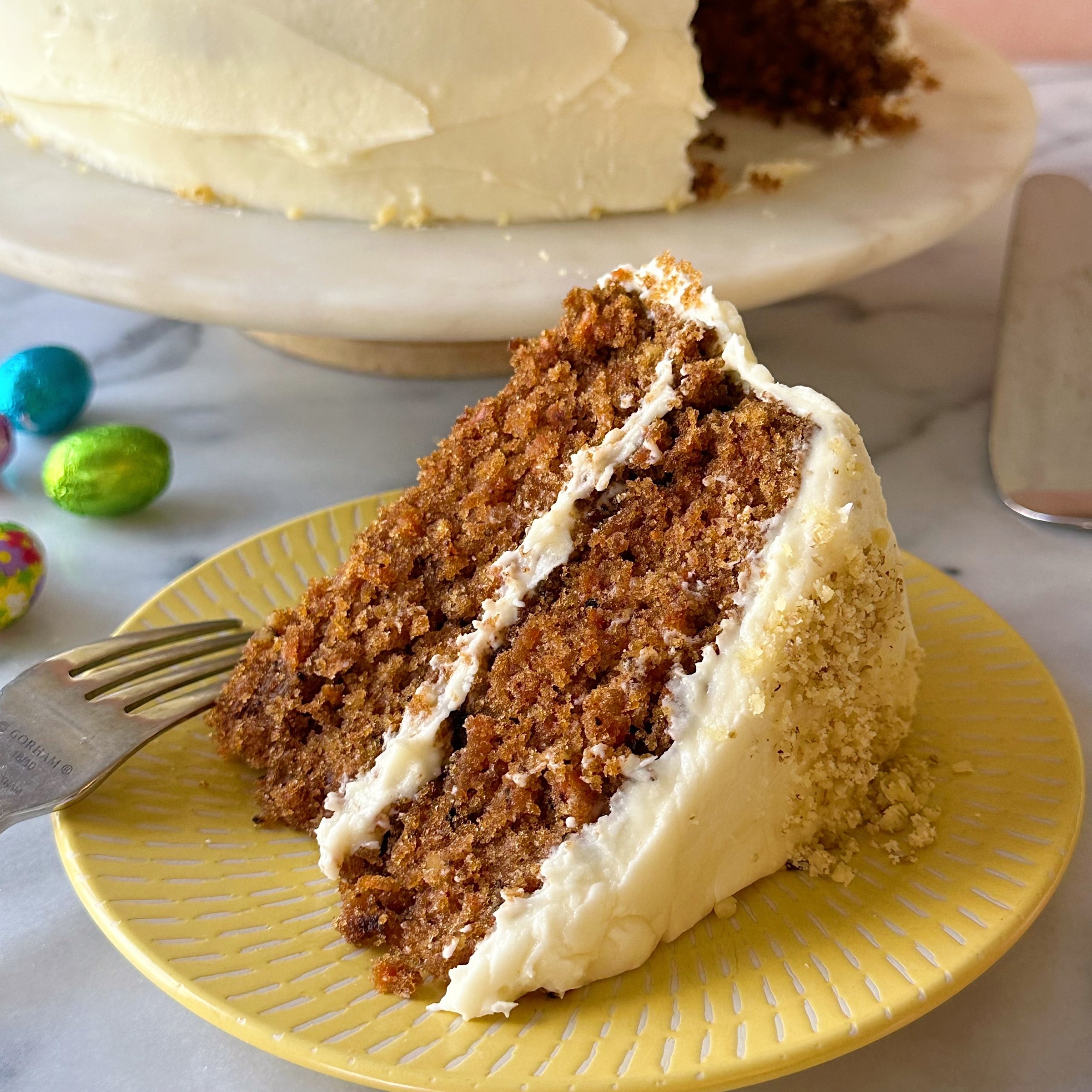 The Best Carrot Cake with Cream Cheese Frosting