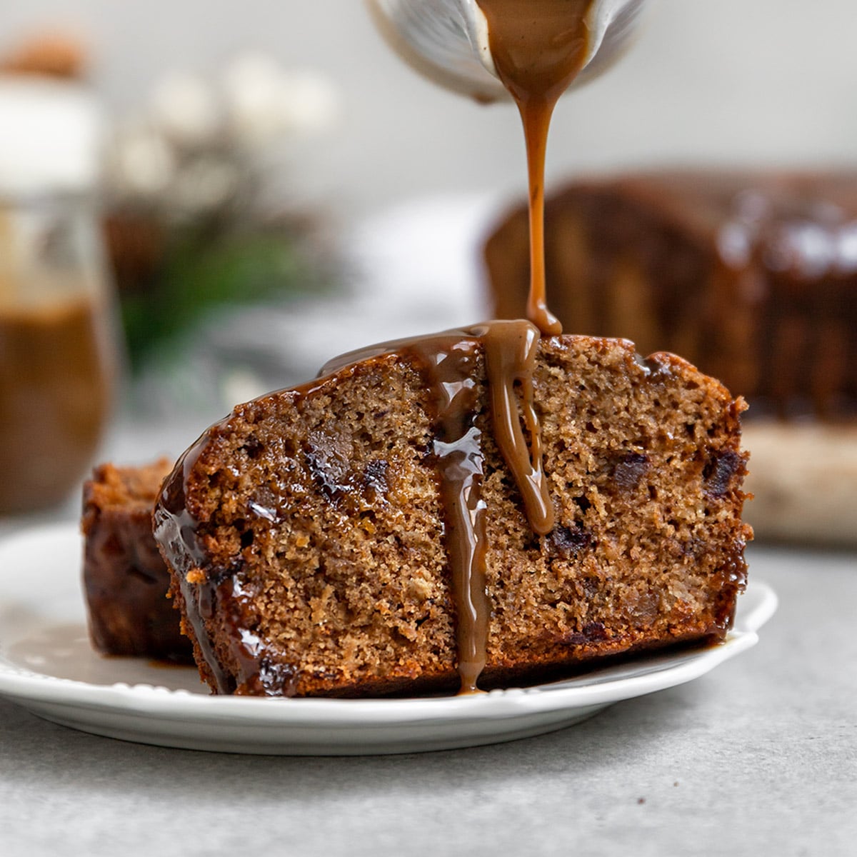 Vegan Date Loaf Cake