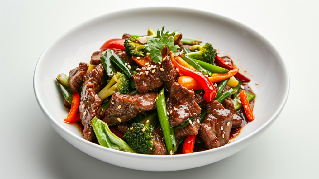 Chinese Stir fried Beef and Vegetables