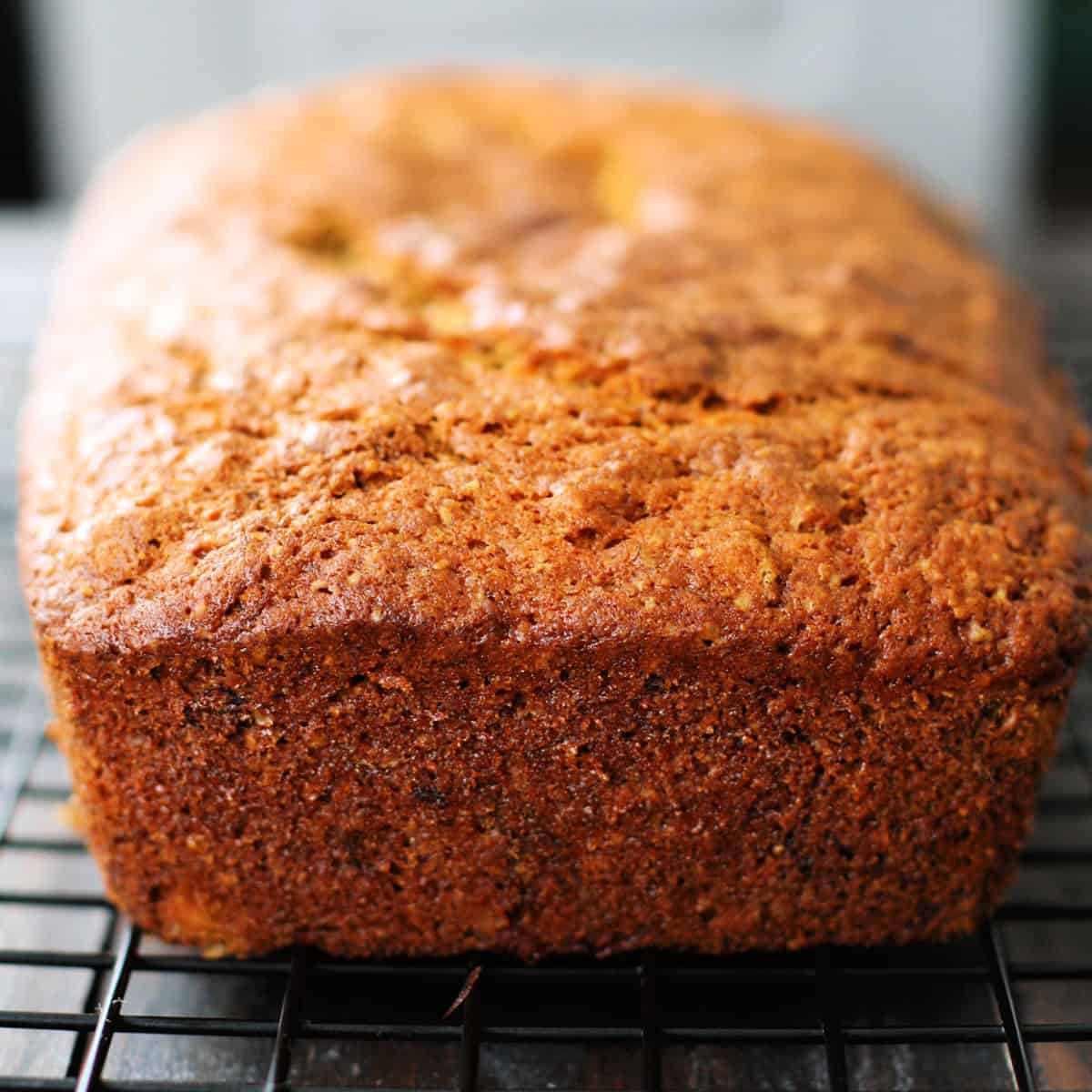 Easy Vegan Gluten Free Banana Bread.