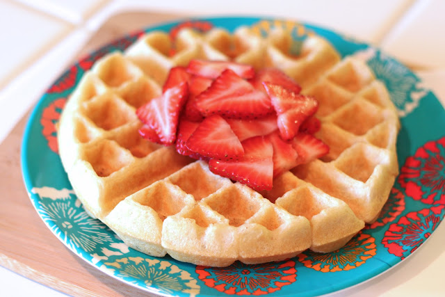 gluten free vegan waffles - Sarah Bakes Gluten Free