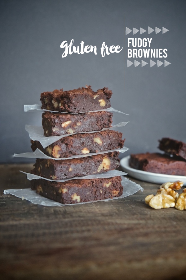 Gluten Free Fudgy Brownies - Shutterbean