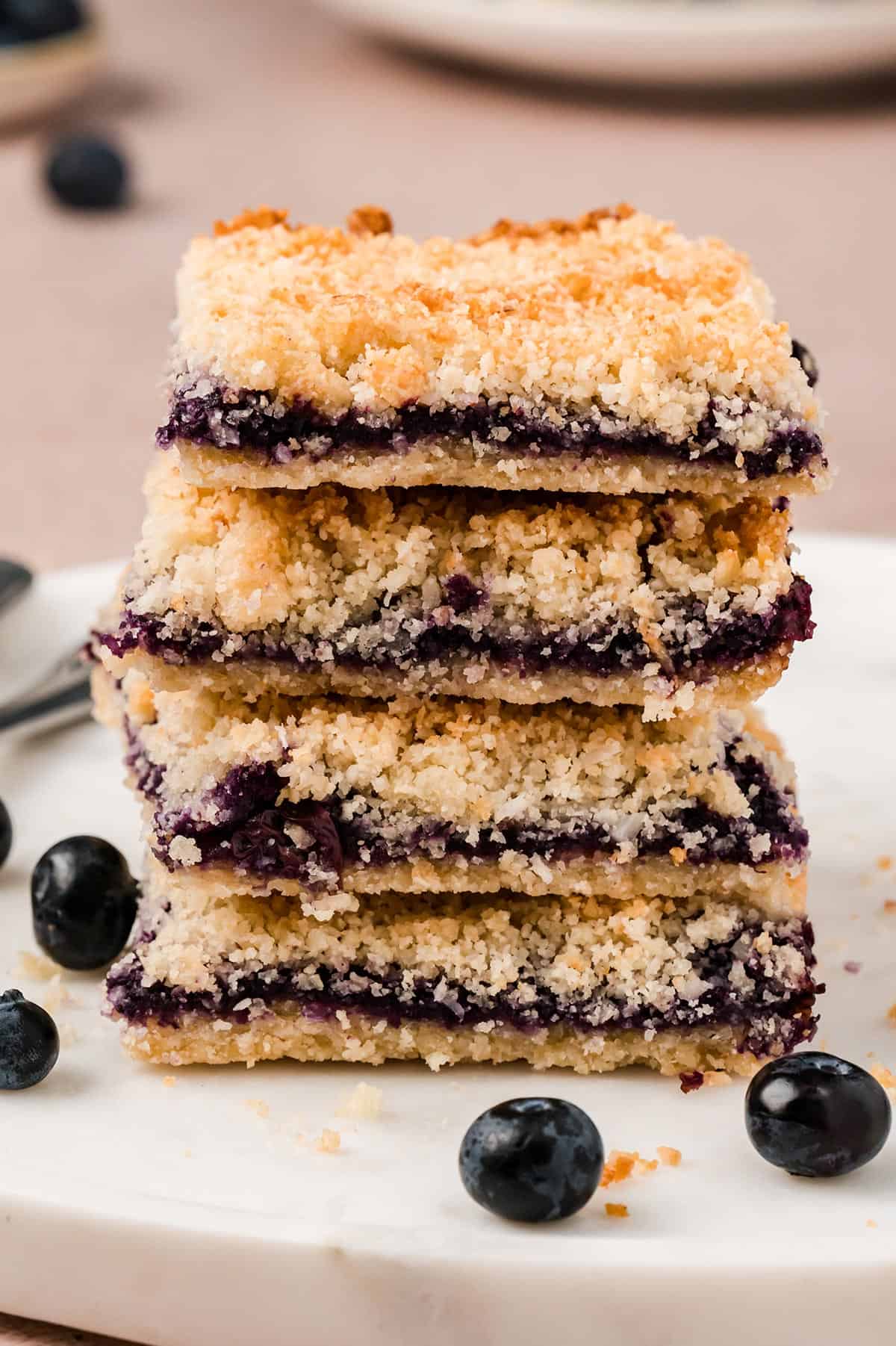 Keto Blueberry Bars Recipe