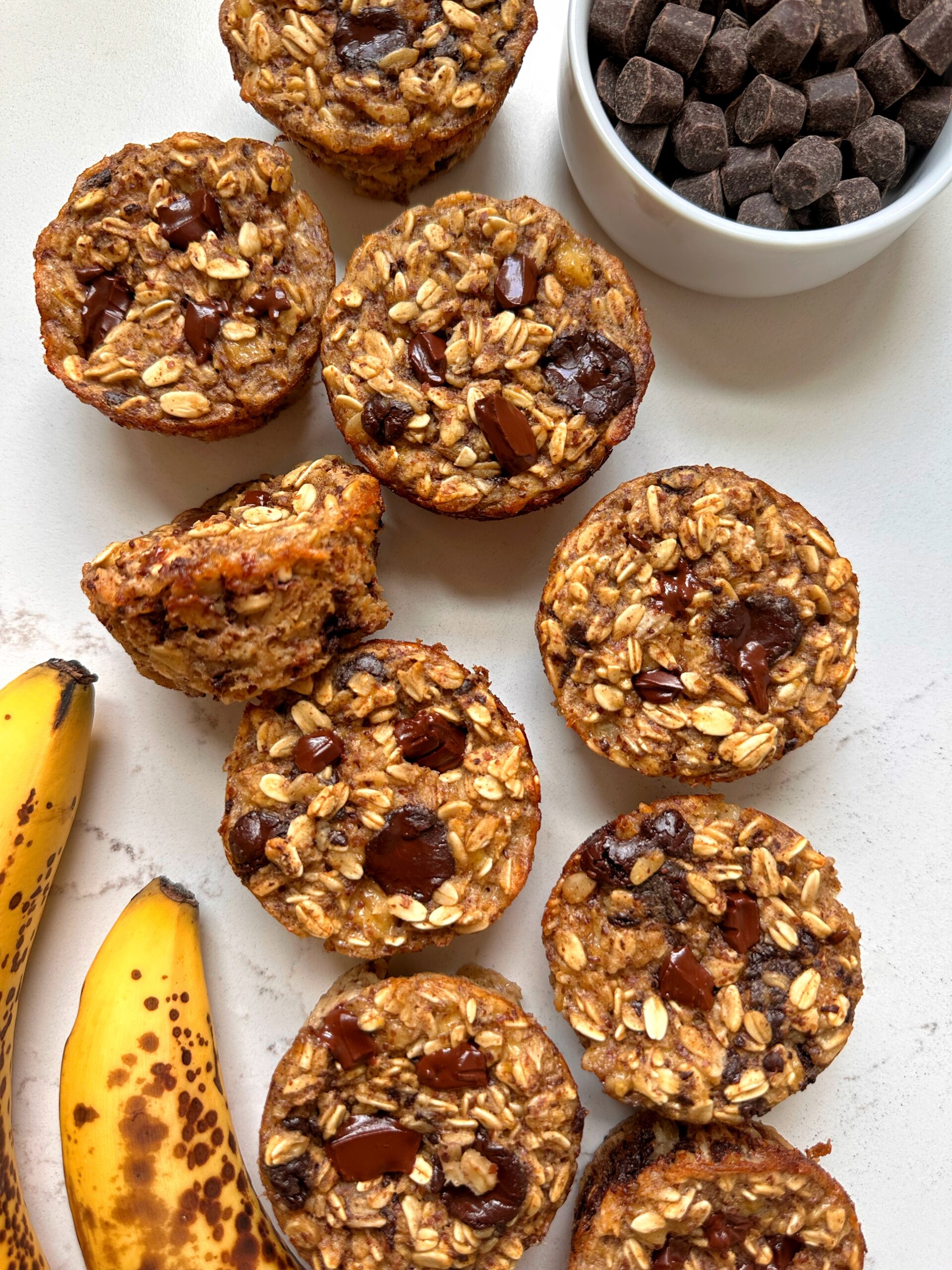 EASY Baked Oatmeal Cups (dairy-free gluten-free)