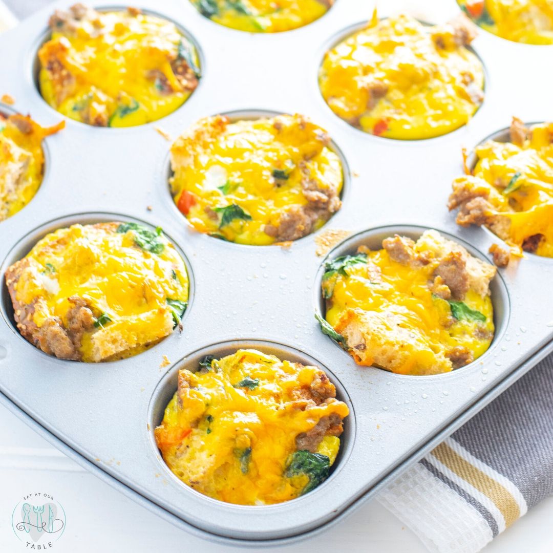 Gluten Free Make Ahead Breakfast Muffins
