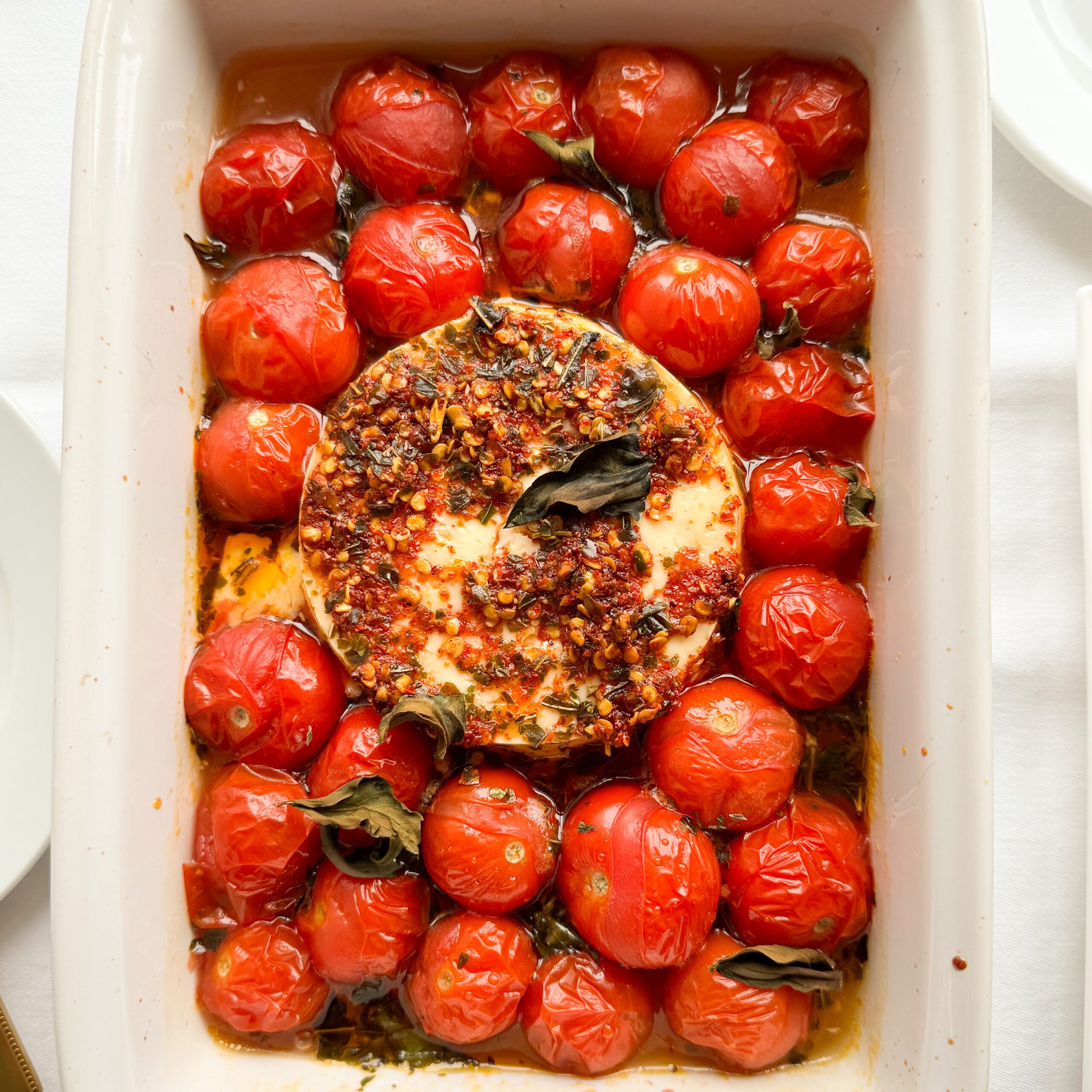 Gluten-Free Baked Feta Dip