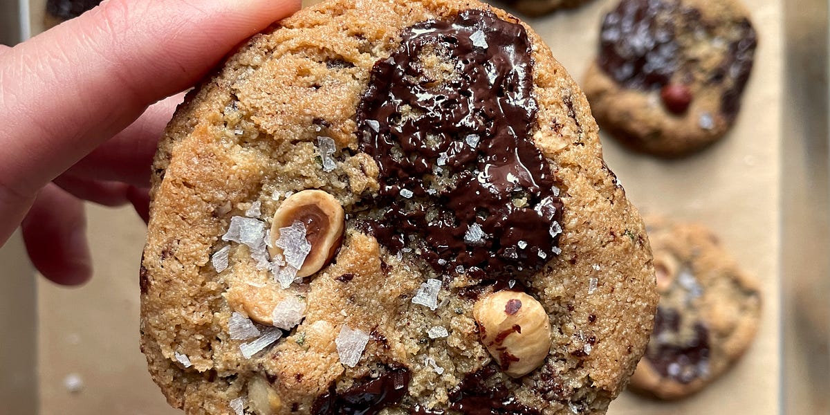 A Chocolate Chip Cookie with a Hint of Holiday