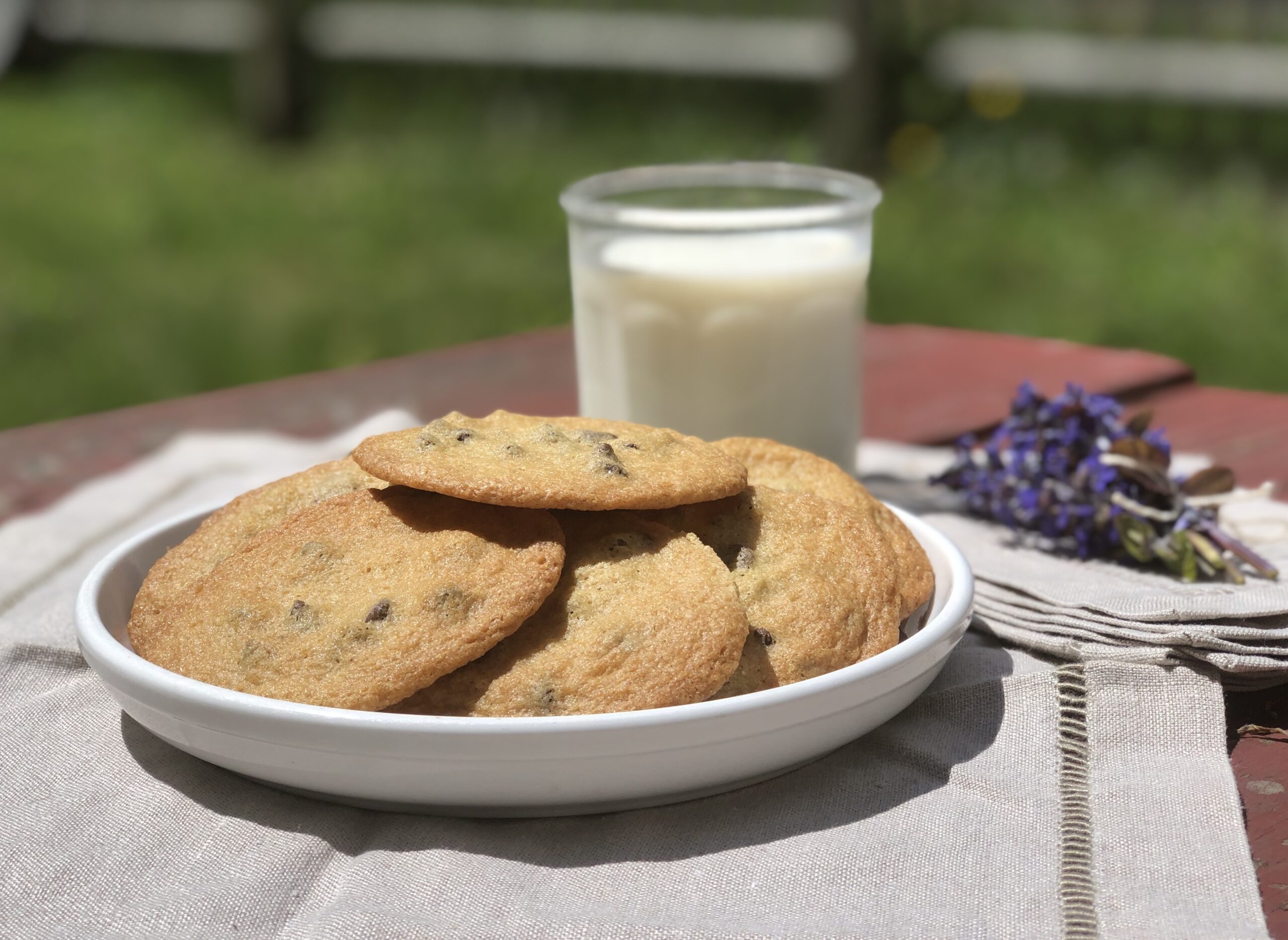 Gluten-free Chocolate Chip Cookies, Tate style